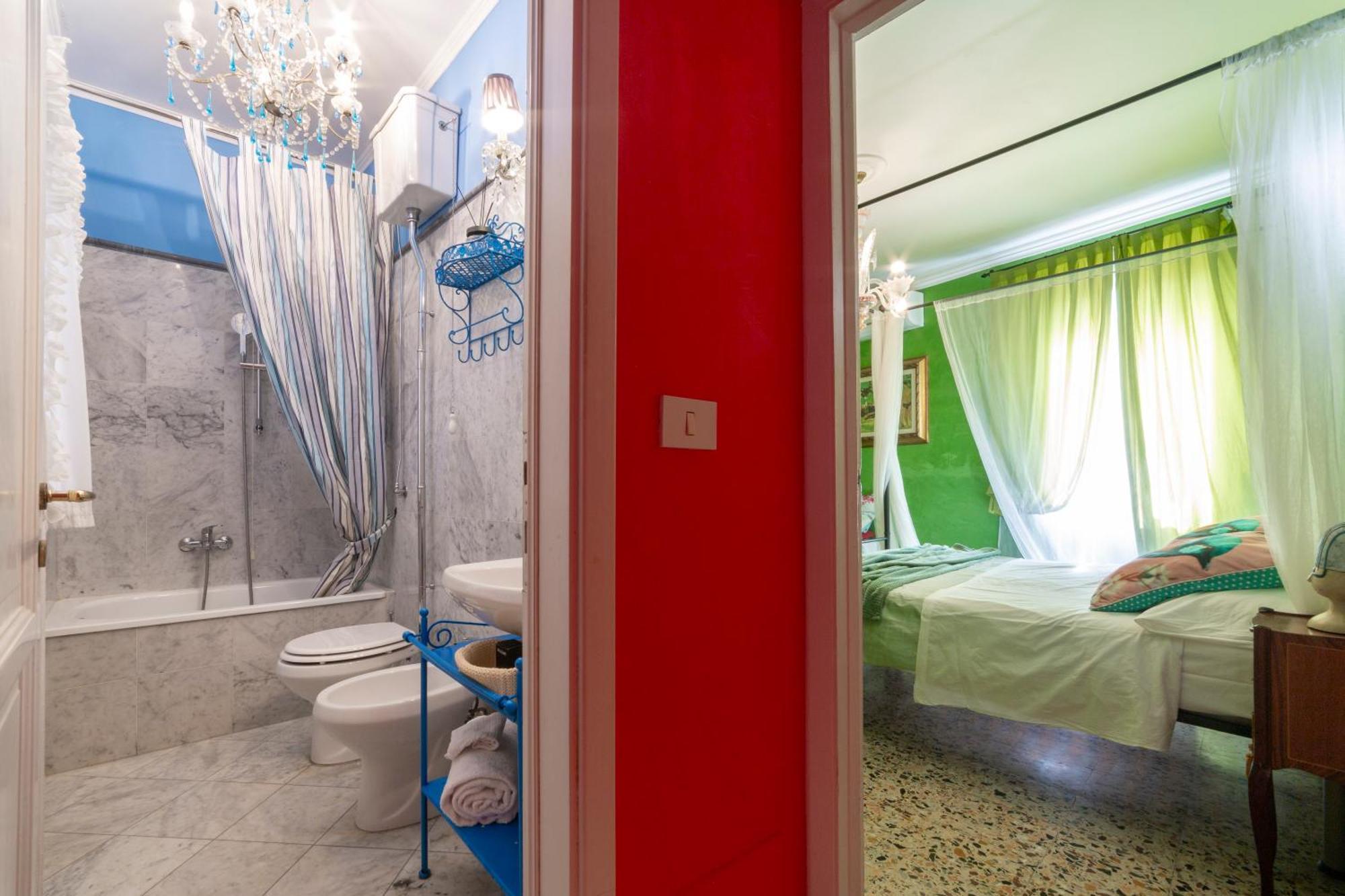 Bibi Boutique Arezzo Living Suite Rosafragola & Verdeconiglio Eksteriør billede