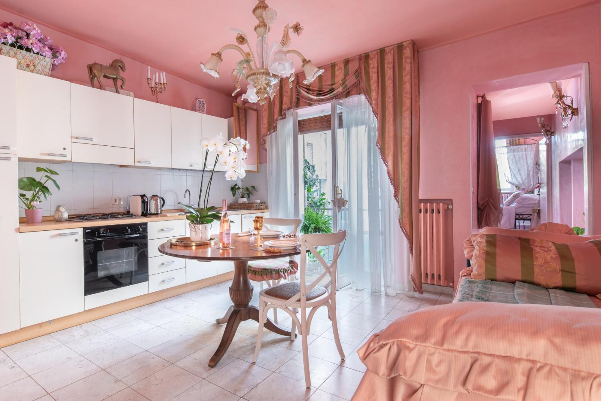 Bibi Boutique Arezzo Living Suite Rosafragola & Verdeconiglio Eksteriør billede