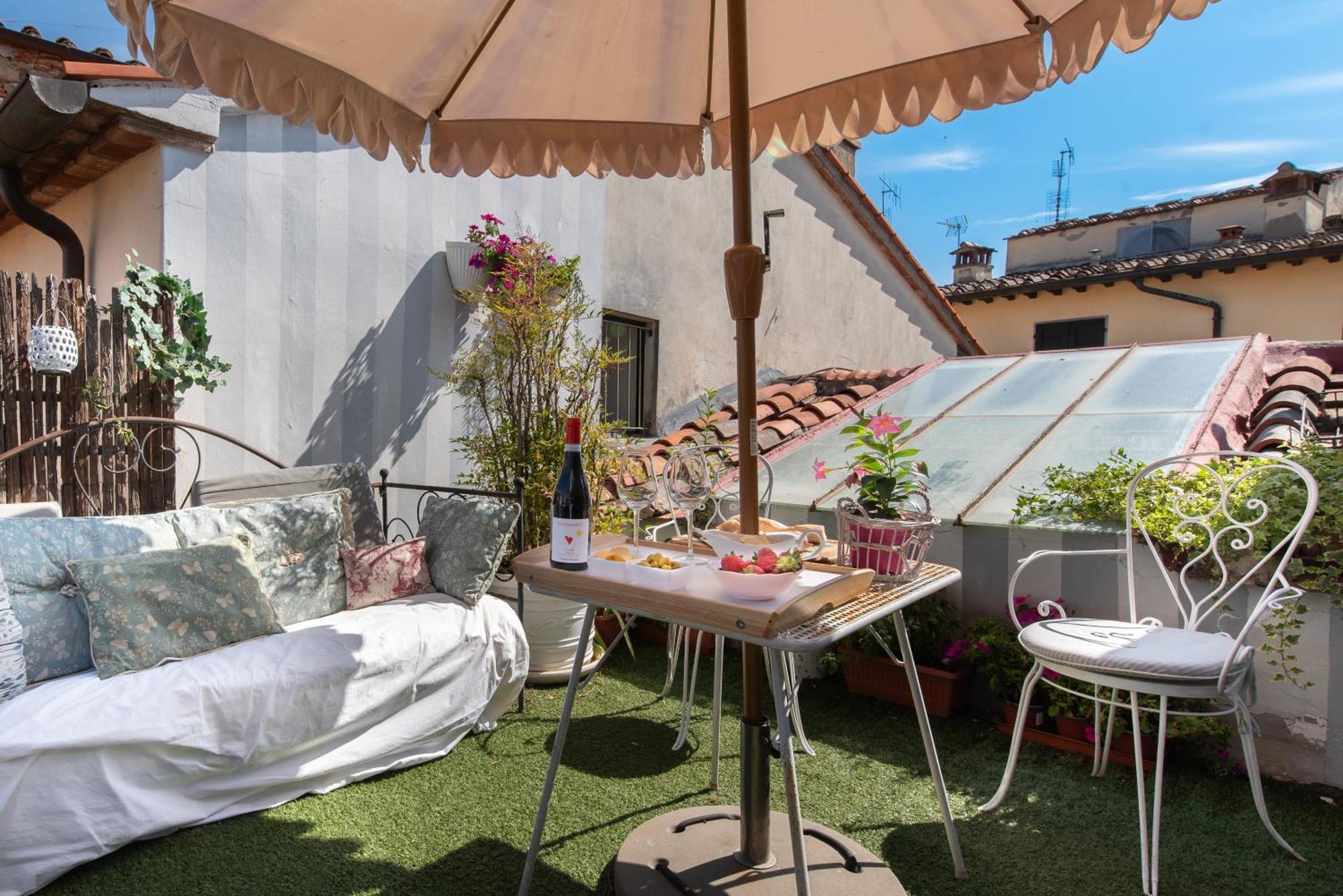 Bibi Boutique Arezzo Living Suite Rosafragola & Verdeconiglio Eksteriør billede