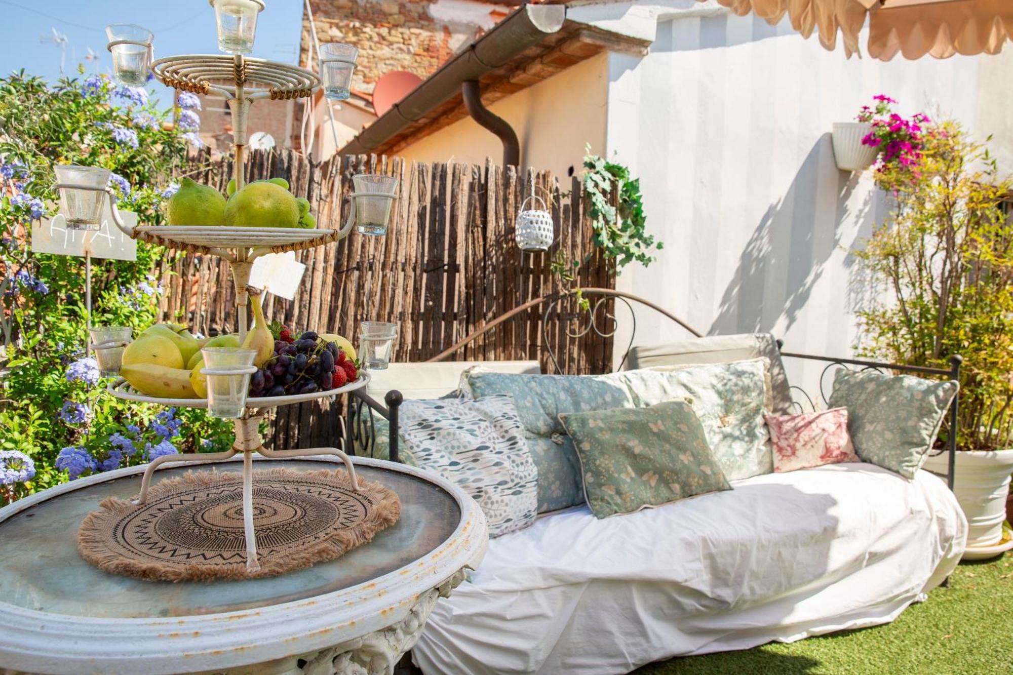Bibi Boutique Arezzo Living Suite Rosafragola & Verdeconiglio Eksteriør billede
