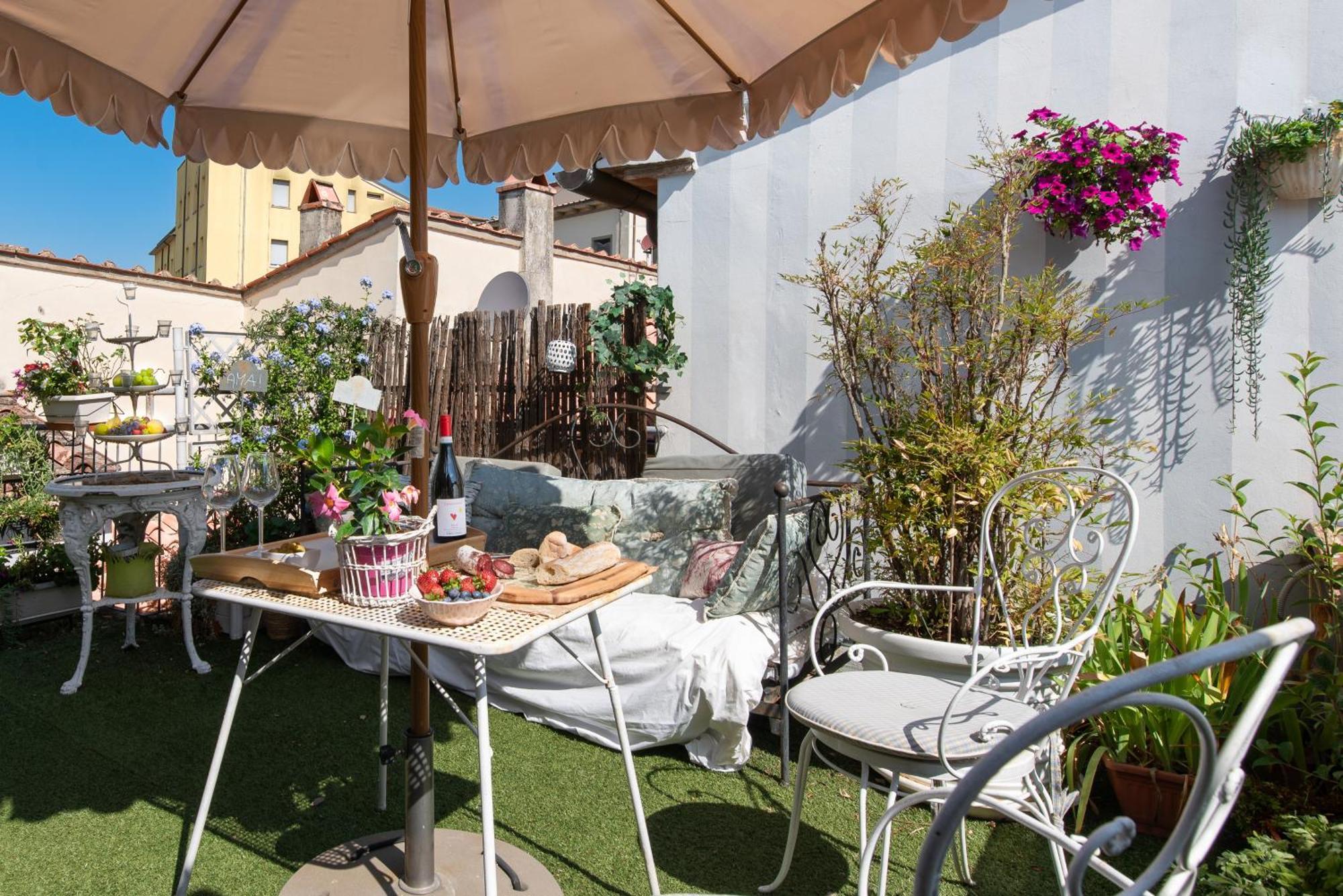 Bibi Boutique Arezzo Living Suite Rosafragola & Verdeconiglio Eksteriør billede