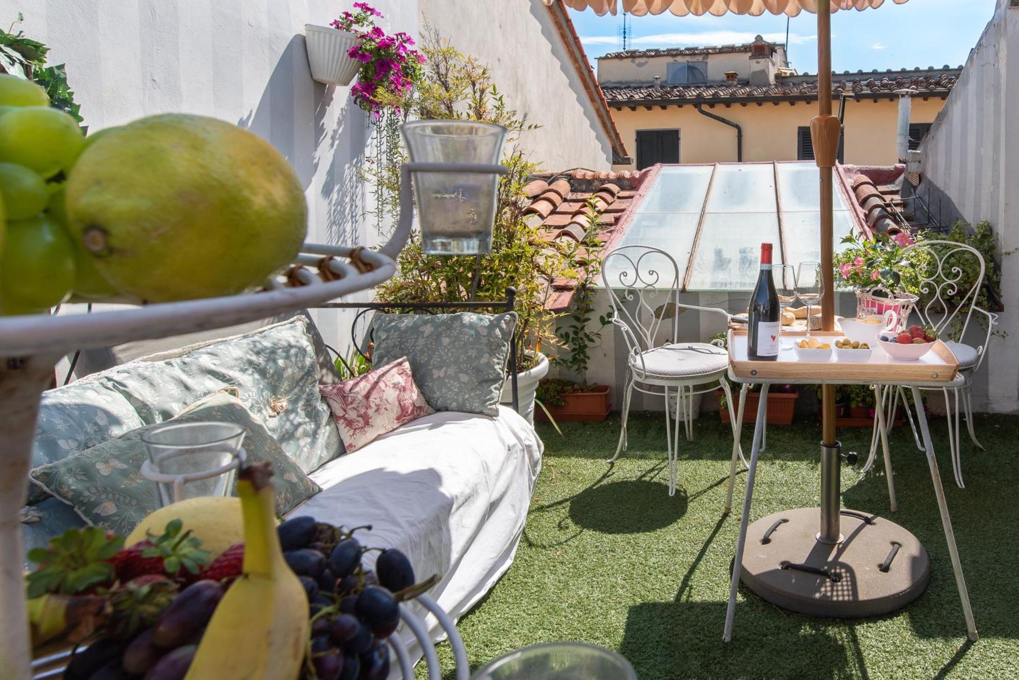 Bibi Boutique Arezzo Living Suite Rosafragola & Verdeconiglio Eksteriør billede